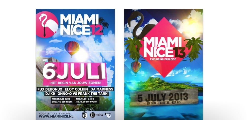 Brand identity of Miami Nice